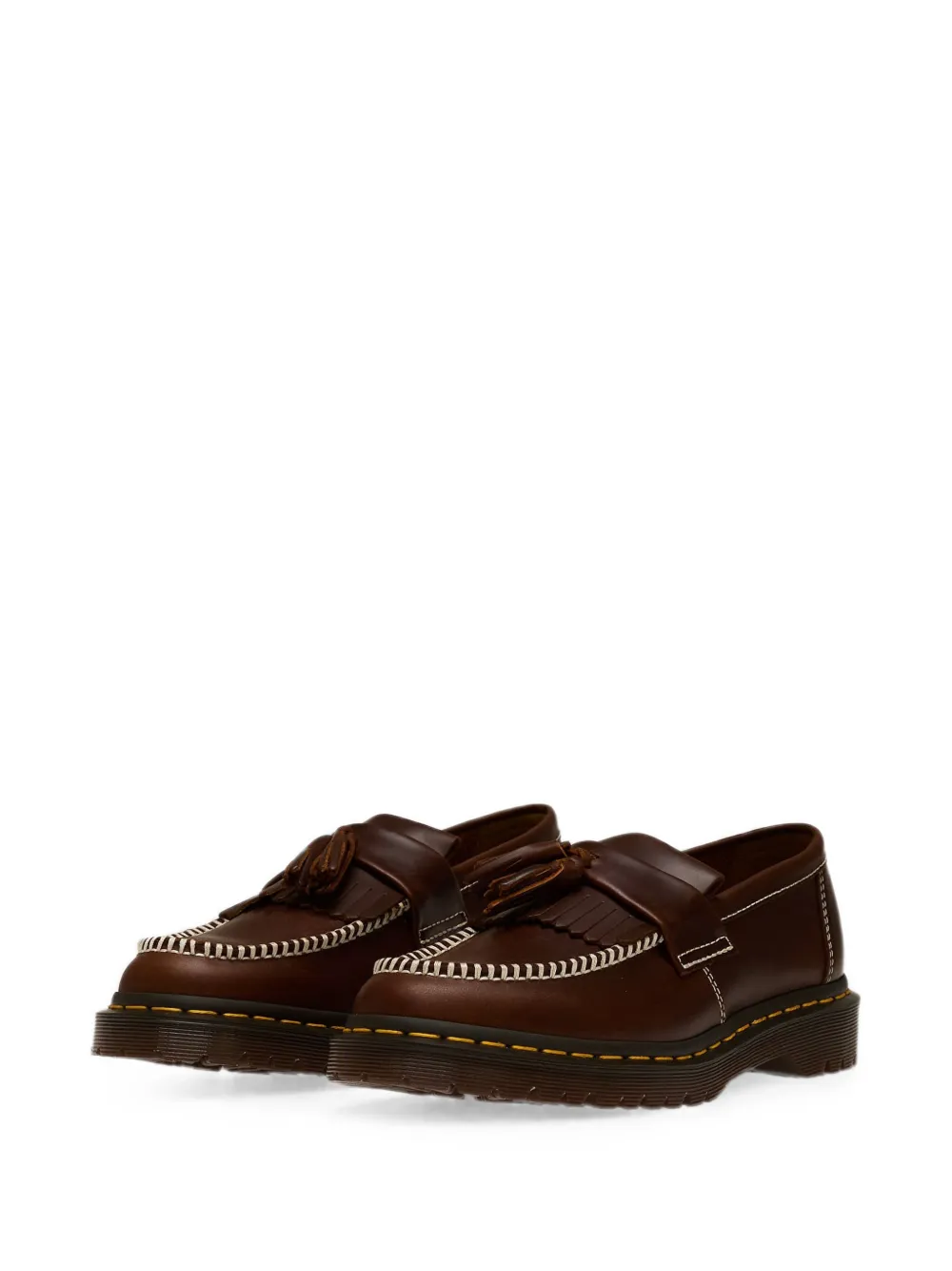 Dr. Martens Adrian Orleans-leather tassel-detail loafers Bruin