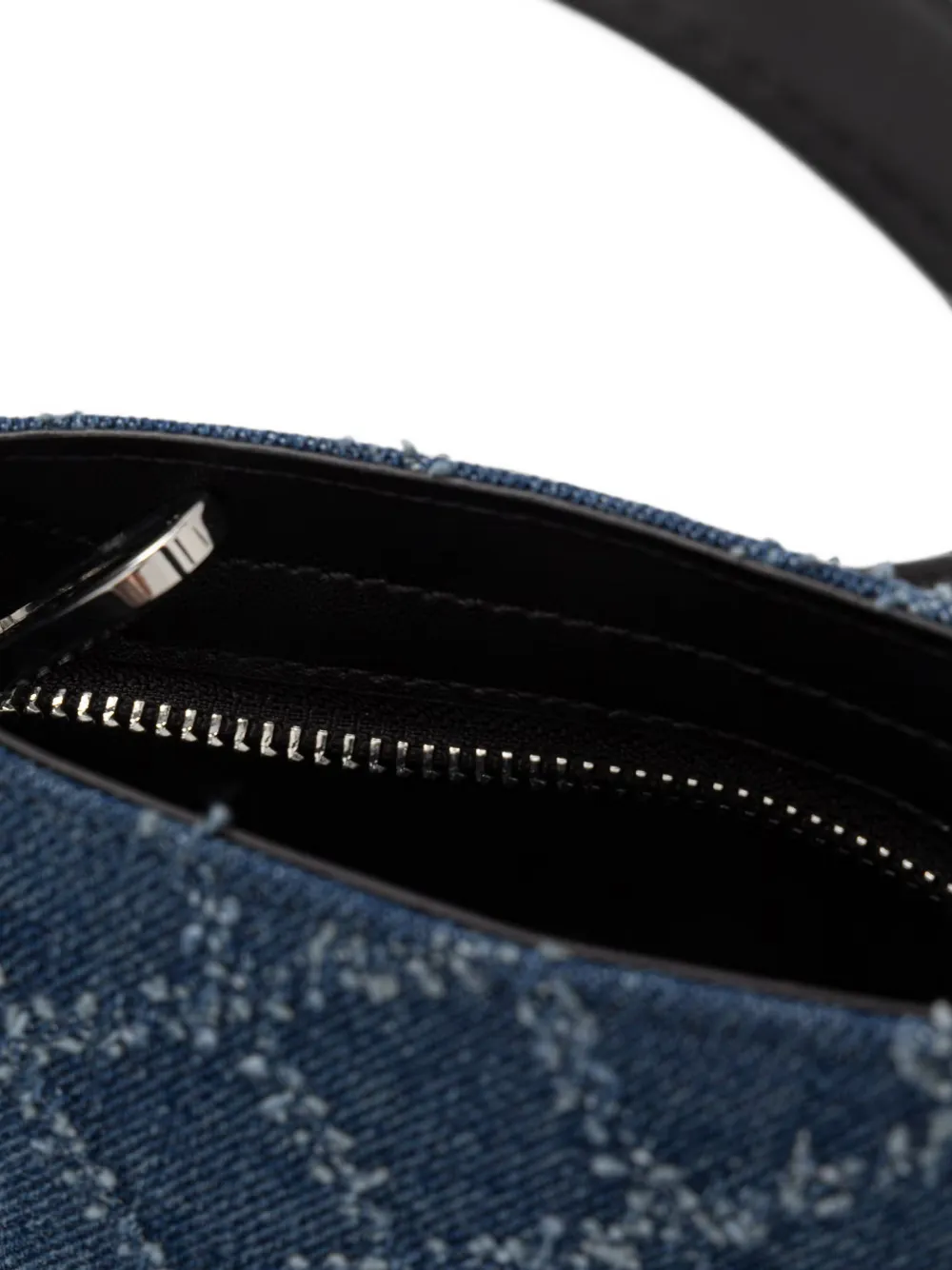 Karl Lagerfeld Jeans Crossbodytas met logoplakkaat Blauw