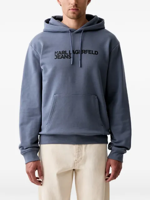 Karl Lagerfeld Jeans logo-print hoodie