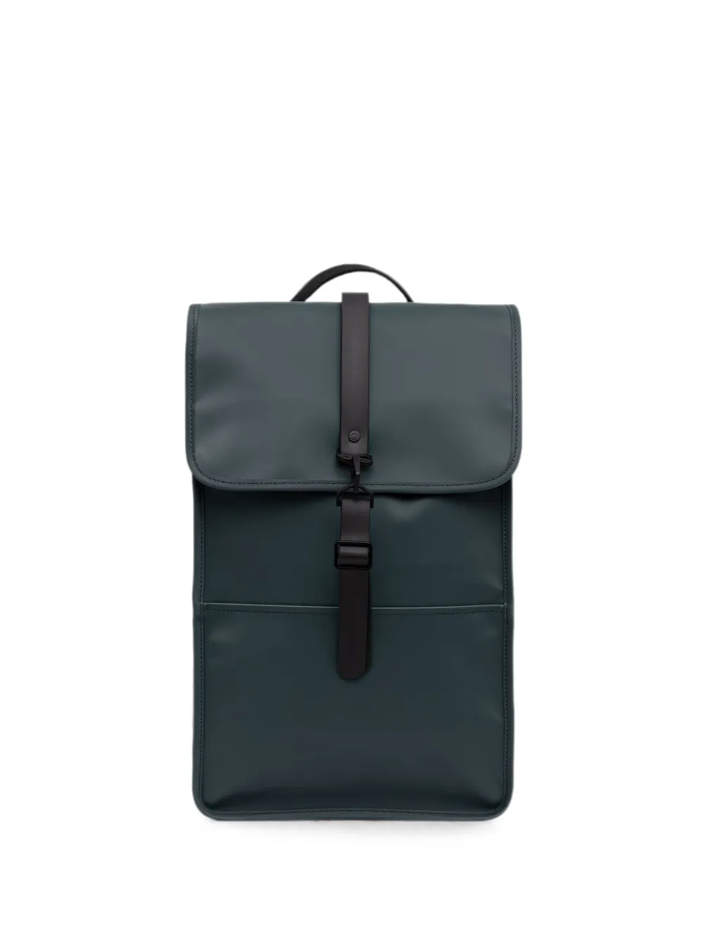 Rains Carabiner-fastening Flap Backpack In Blue