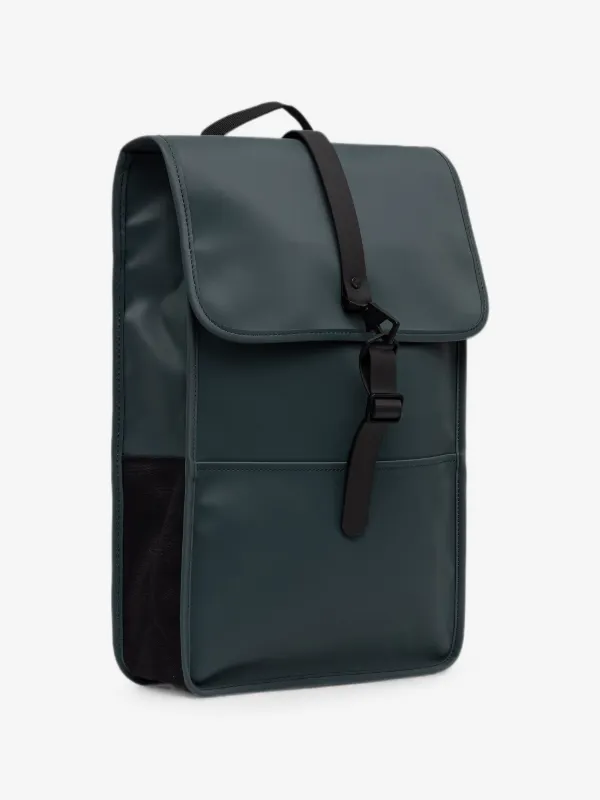 rains carabiner flap backpack Rolltop Rucksack - Waterproof with Chest Strap, Standard travel-bags-accessories Color:Brown/Black Check Men's Backpacks | Tumi Single main compartment