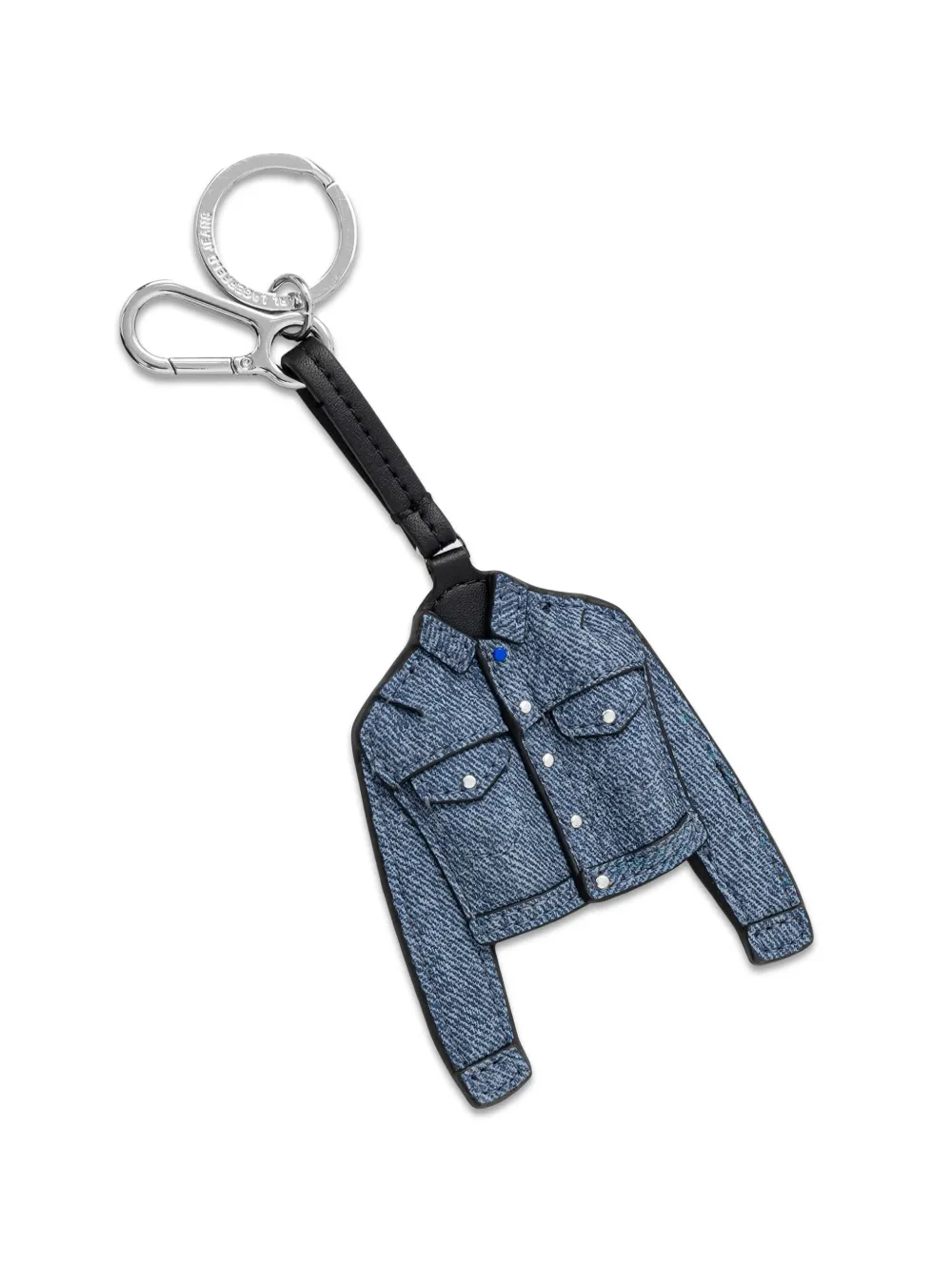 Karl Lagerfeld Jeans denim-jacket charm keyring · OS