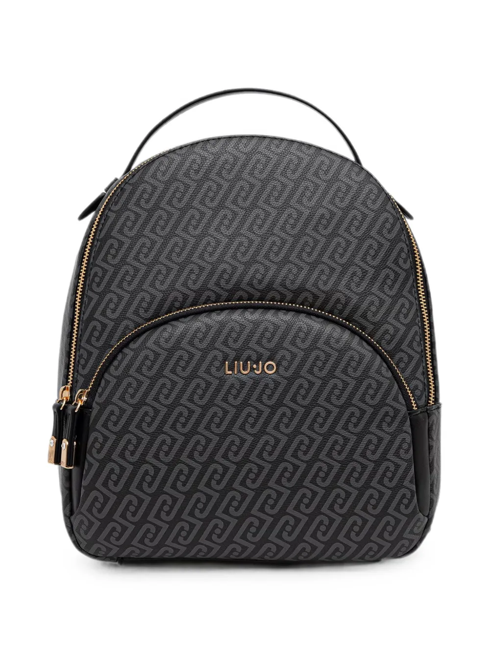 LIU JO Rugzak met monogramprint Zwart