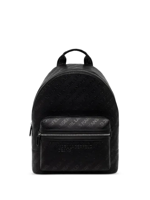 Karl Lagerfeld Jeans mochila con logo en relieve