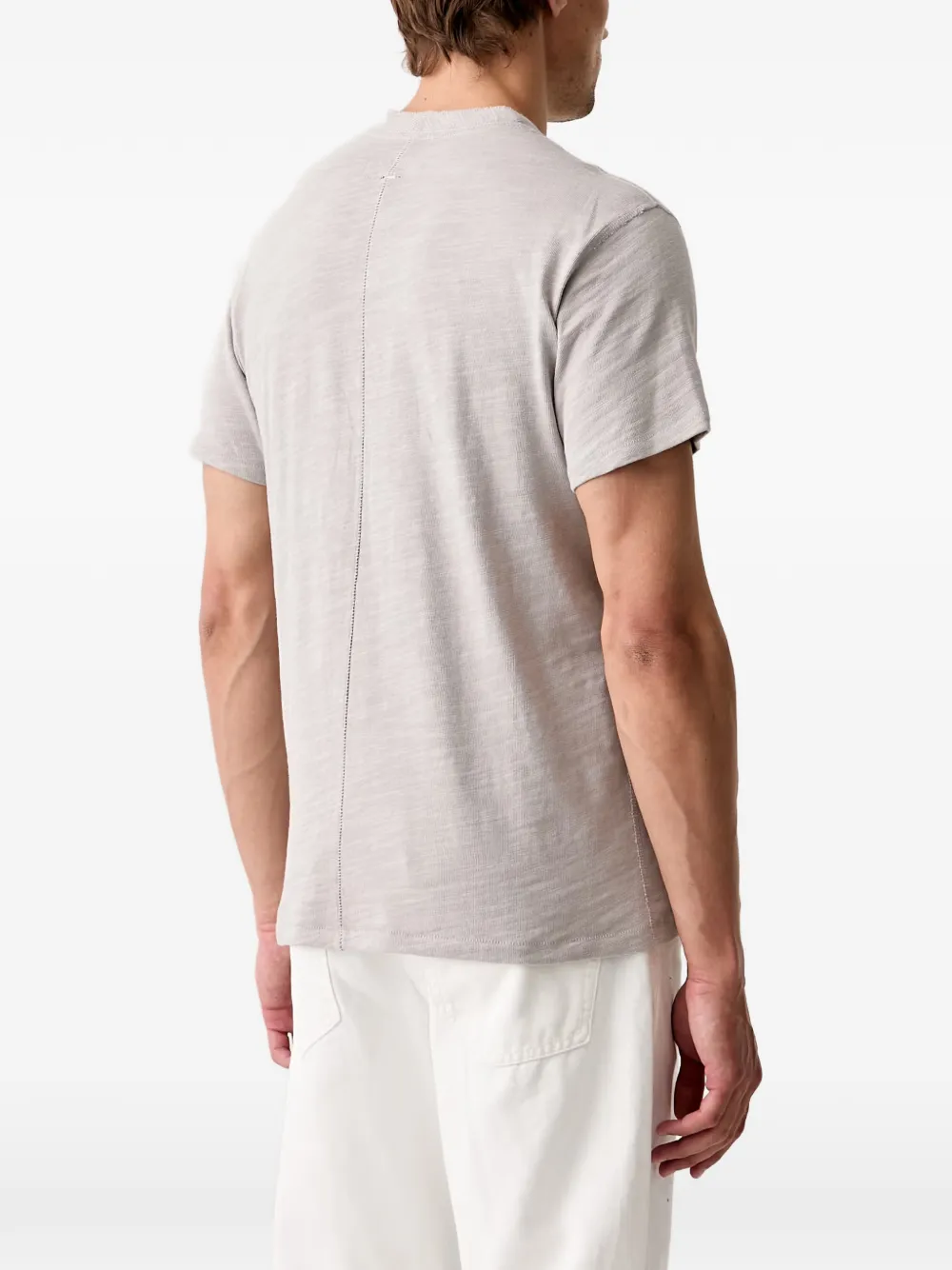 rag & bone T-shirt met ronde hals Grijs