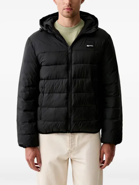 Karl Lagerfeld Jeans hooded quilted jacket