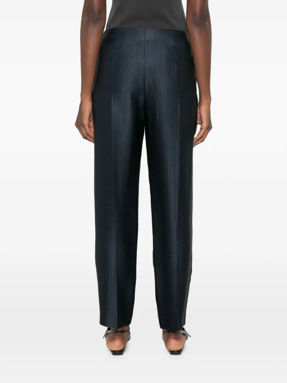 Giorgio Armani Broek met trekkoord Blauw