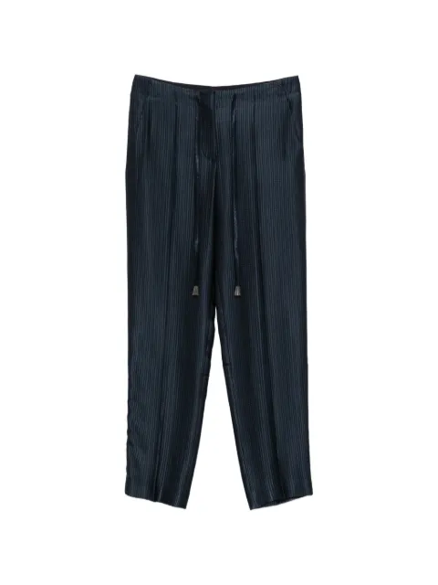 Giorgio Armani drawstring-fastening trousers