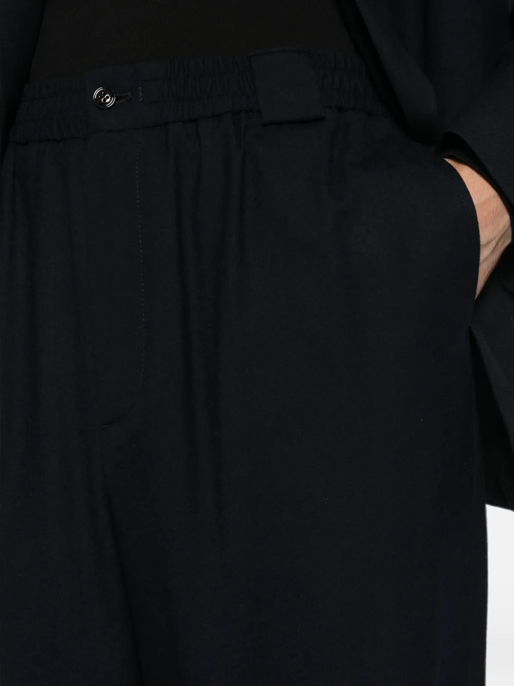 Giorgio Armani Pak met dubbele rij knopen Blauw