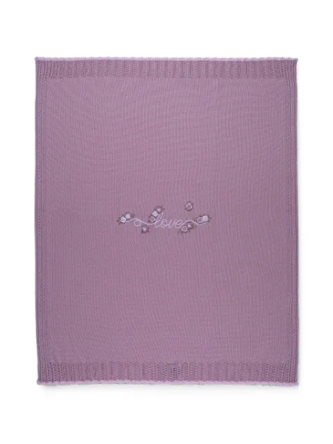 MARLU' couture embroidered knit scarf