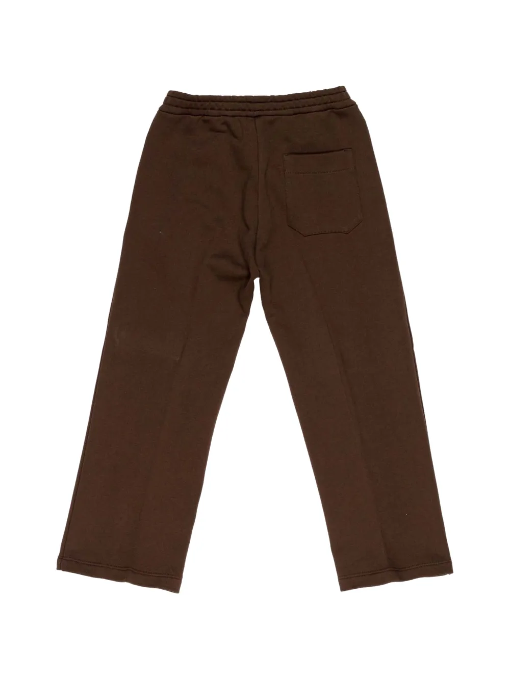 Paolo Pecora Kids Trainingsbroek met logopatch Bruin