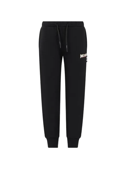 Just Cavalli logo-print drawstring track pants