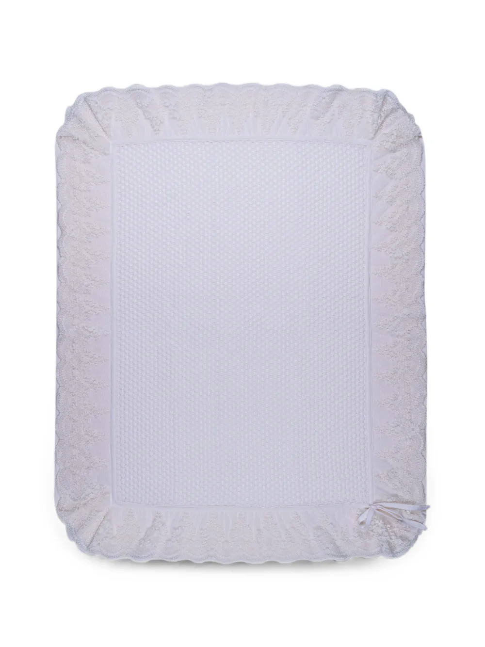 MARLU' couture Coperta in maglia con ricamo - Toni neutri