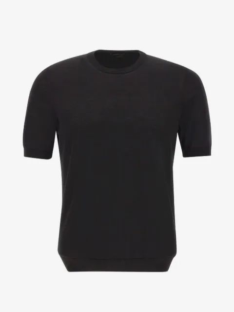 Gran Sasso playera manga corta con cuello redondo