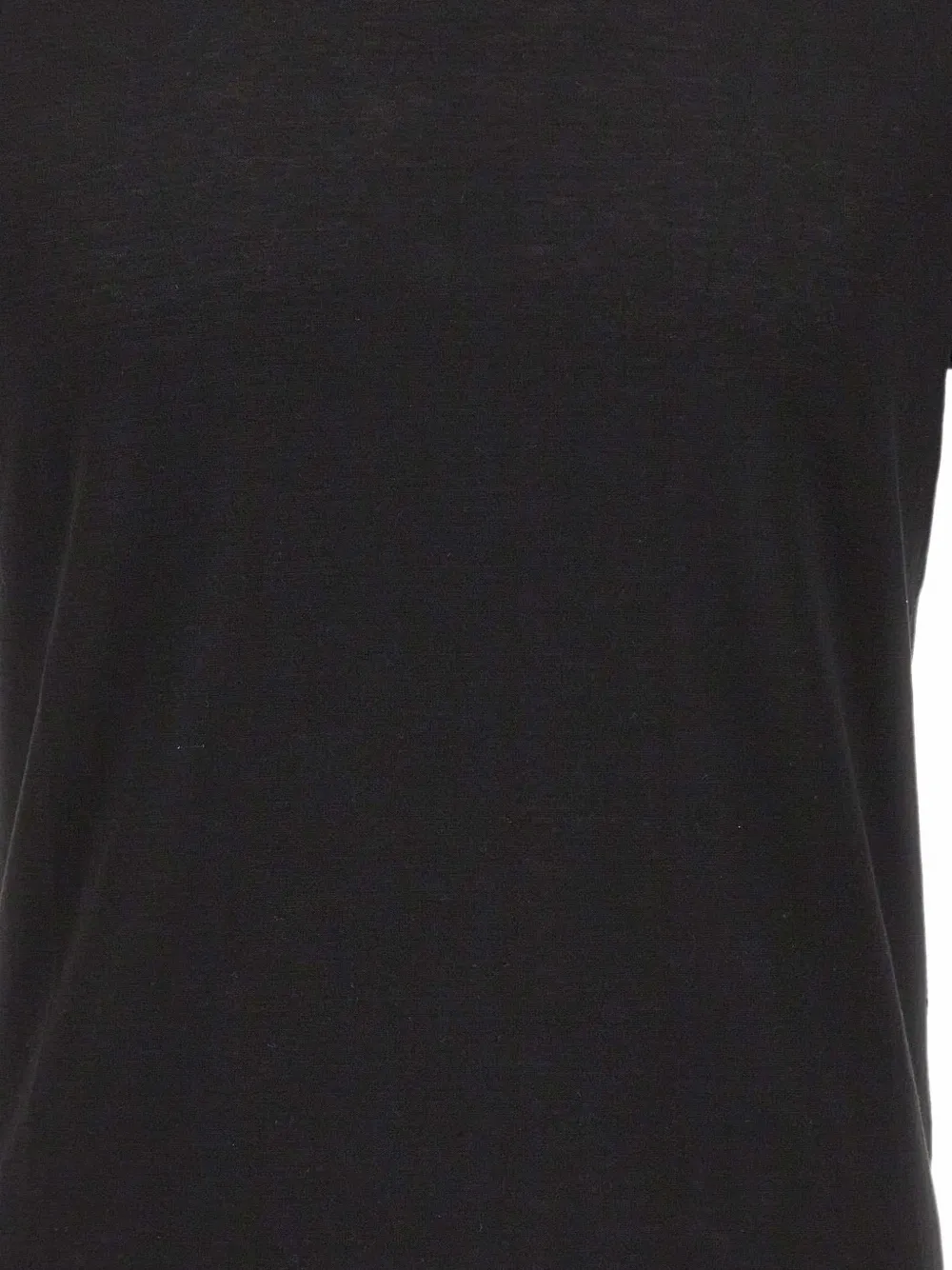 Gran Sasso T-shirt met ronde hals Zwart