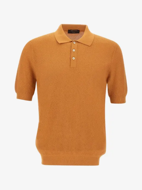Gran Sasso cotton polo shirt