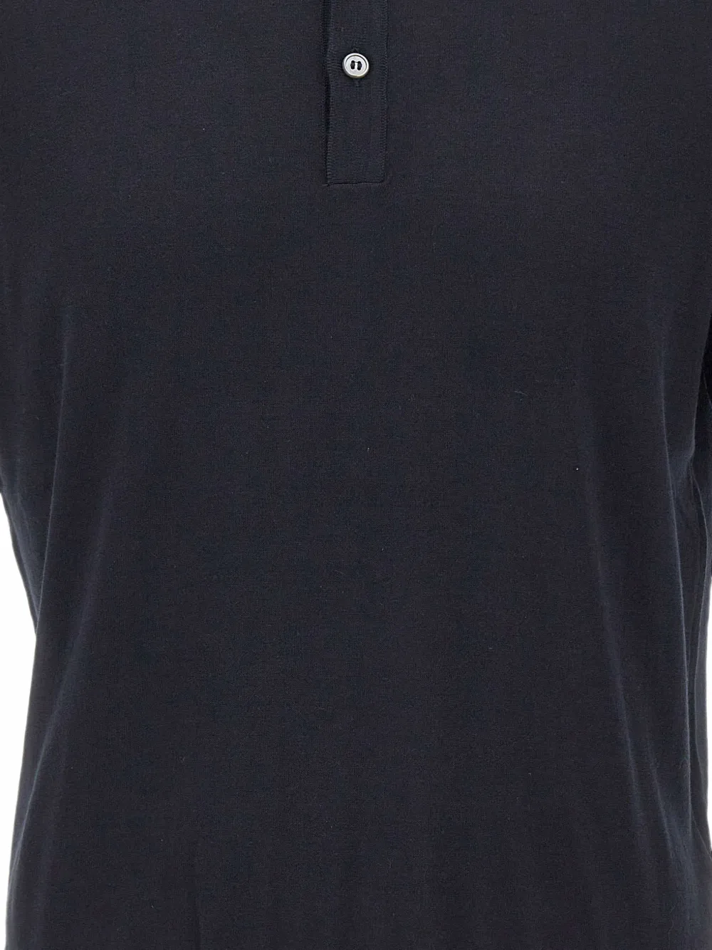 Gran Sasso Poloshirt met korte mouwen Zwart