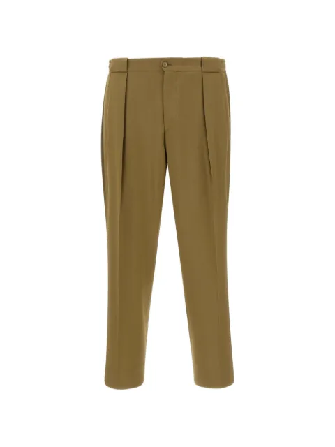 Briglia 1949 pantalones de lana virgen con pinzas
