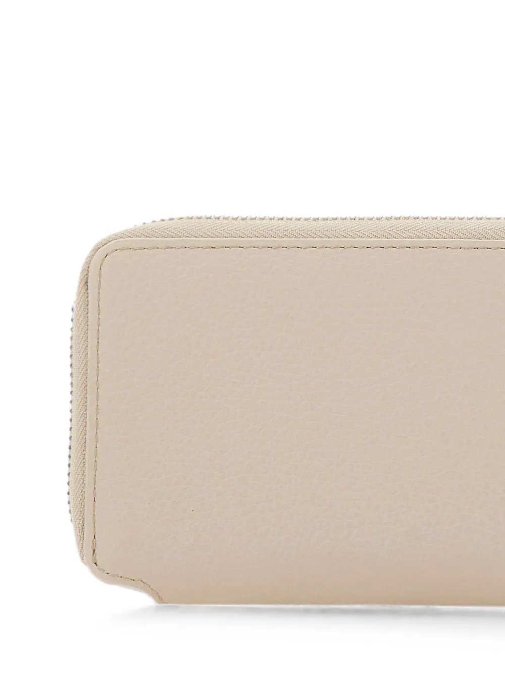 GIANNI CHIARINI Dollaro leren portemonnee Beige