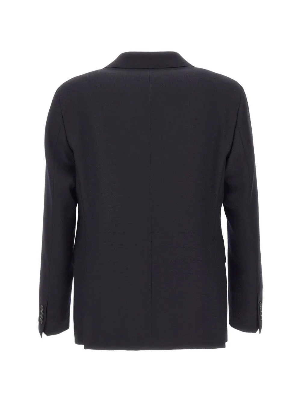 Tagliatore Blazer met visgraatpatroon en enkele rij knopen Blauw