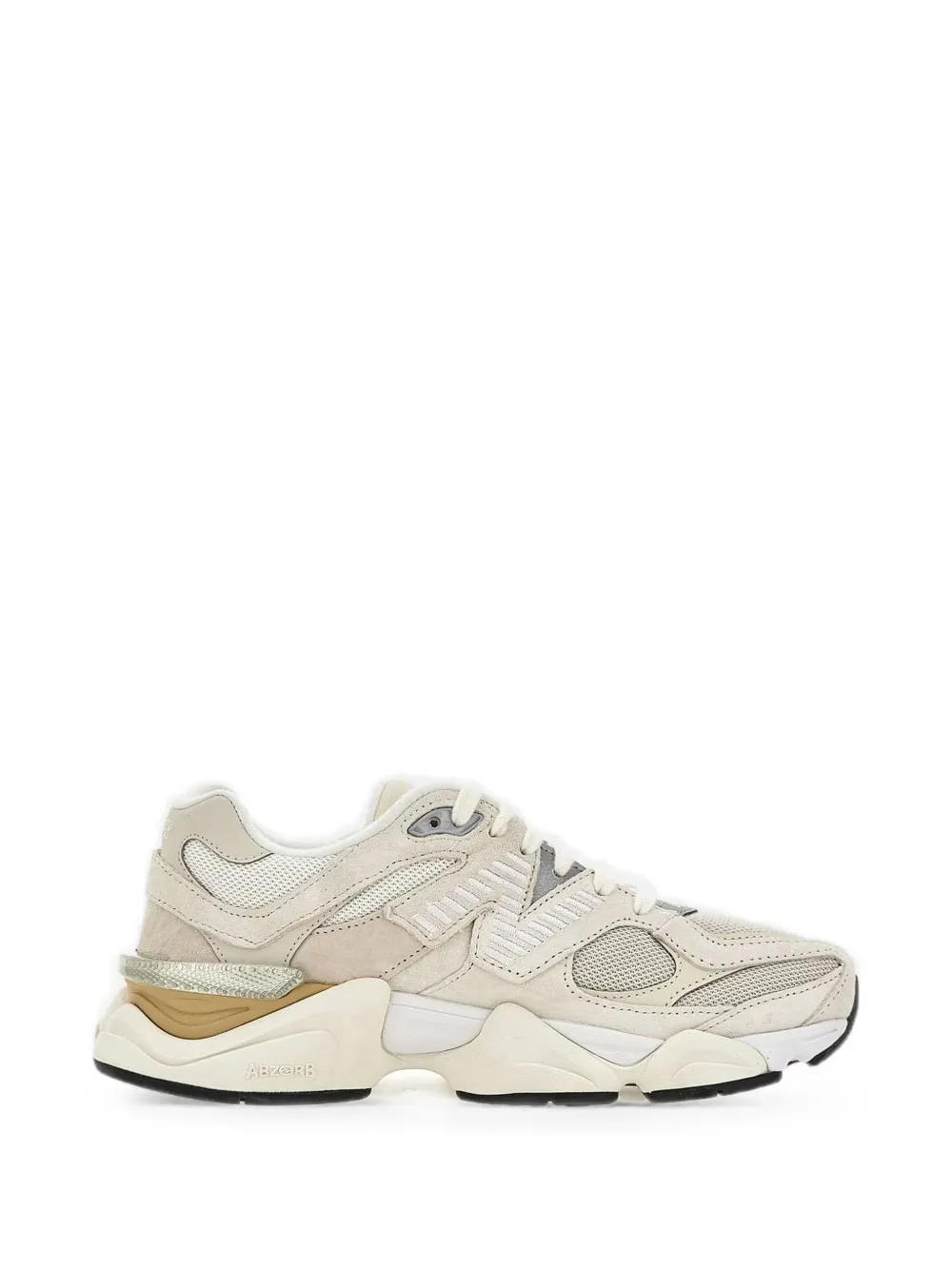 New Balance 9060 logo-patch sneakers - Toni neutri