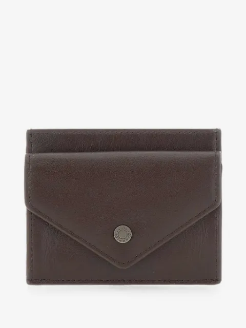 GIANNI CHIARINI logo-embossed leather cardholder