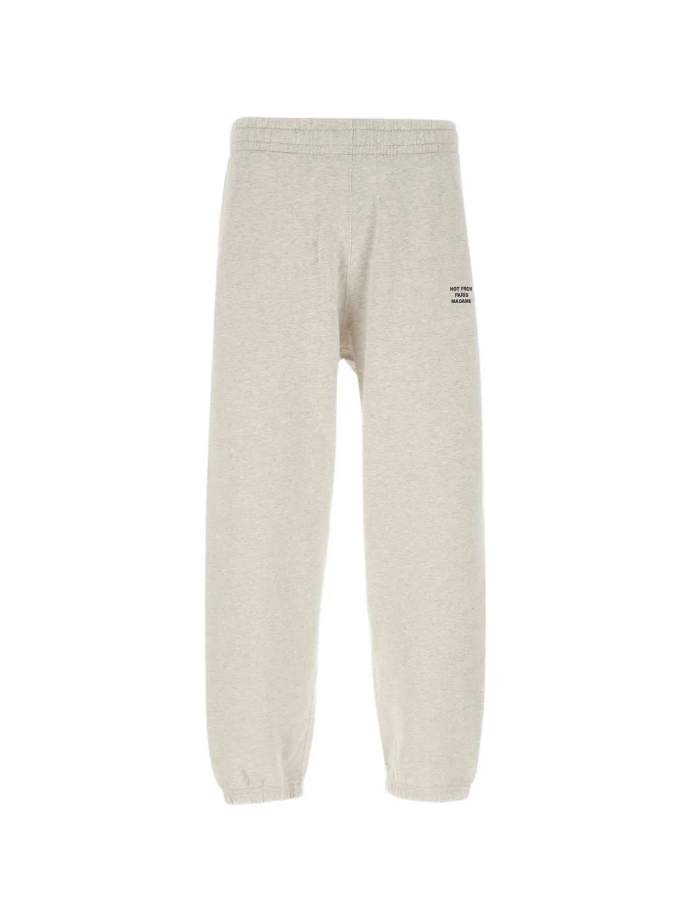 Drôle De Monsieur slogan-print track pants - Grigio
