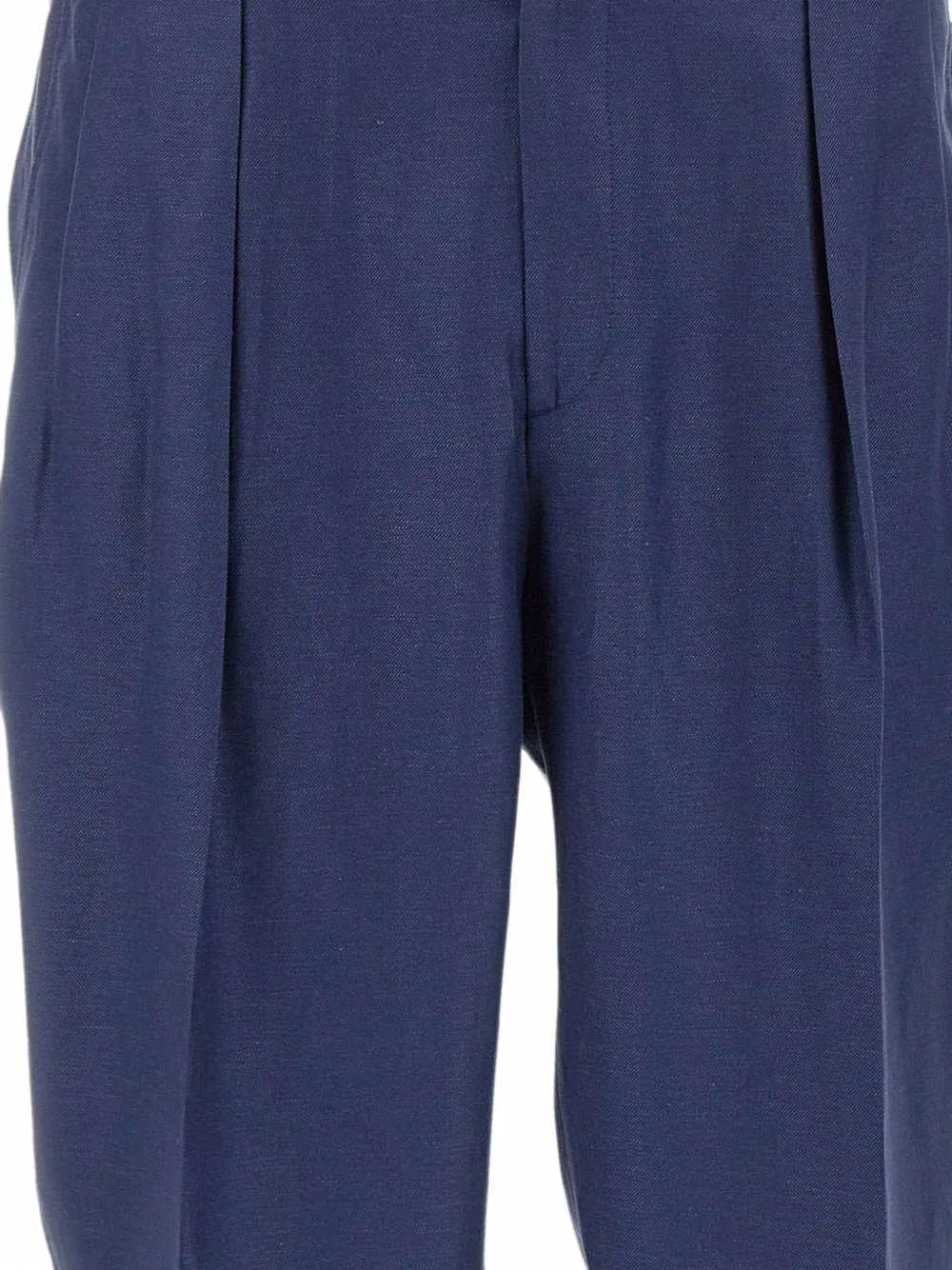 Briglia 1949 Broek met toelopende pijpen Blauw