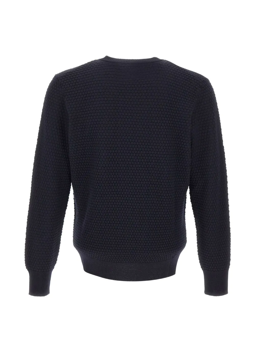 Kangra Trui met bubbelstiksels Blauw