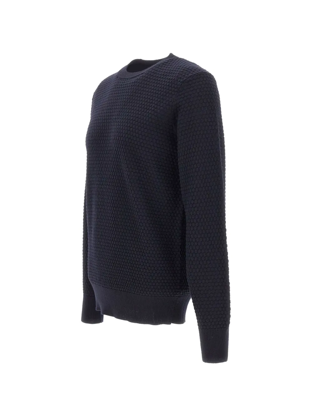Kangra Trui met bubbelstiksels Blauw