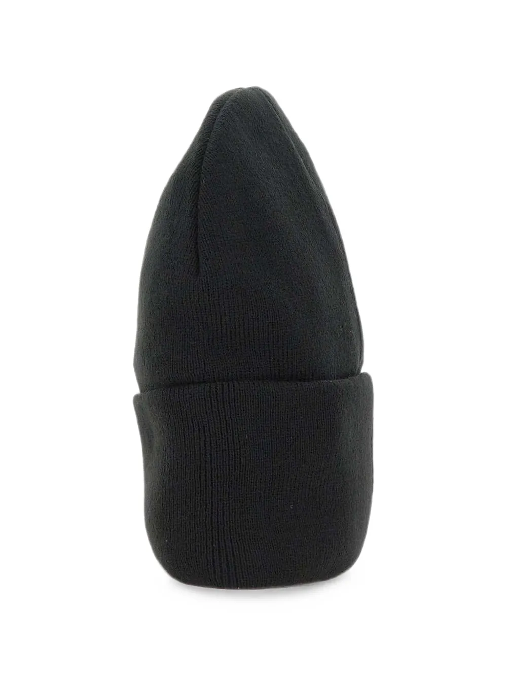 Colmar ribbed logo-patch beanie hat Zwart