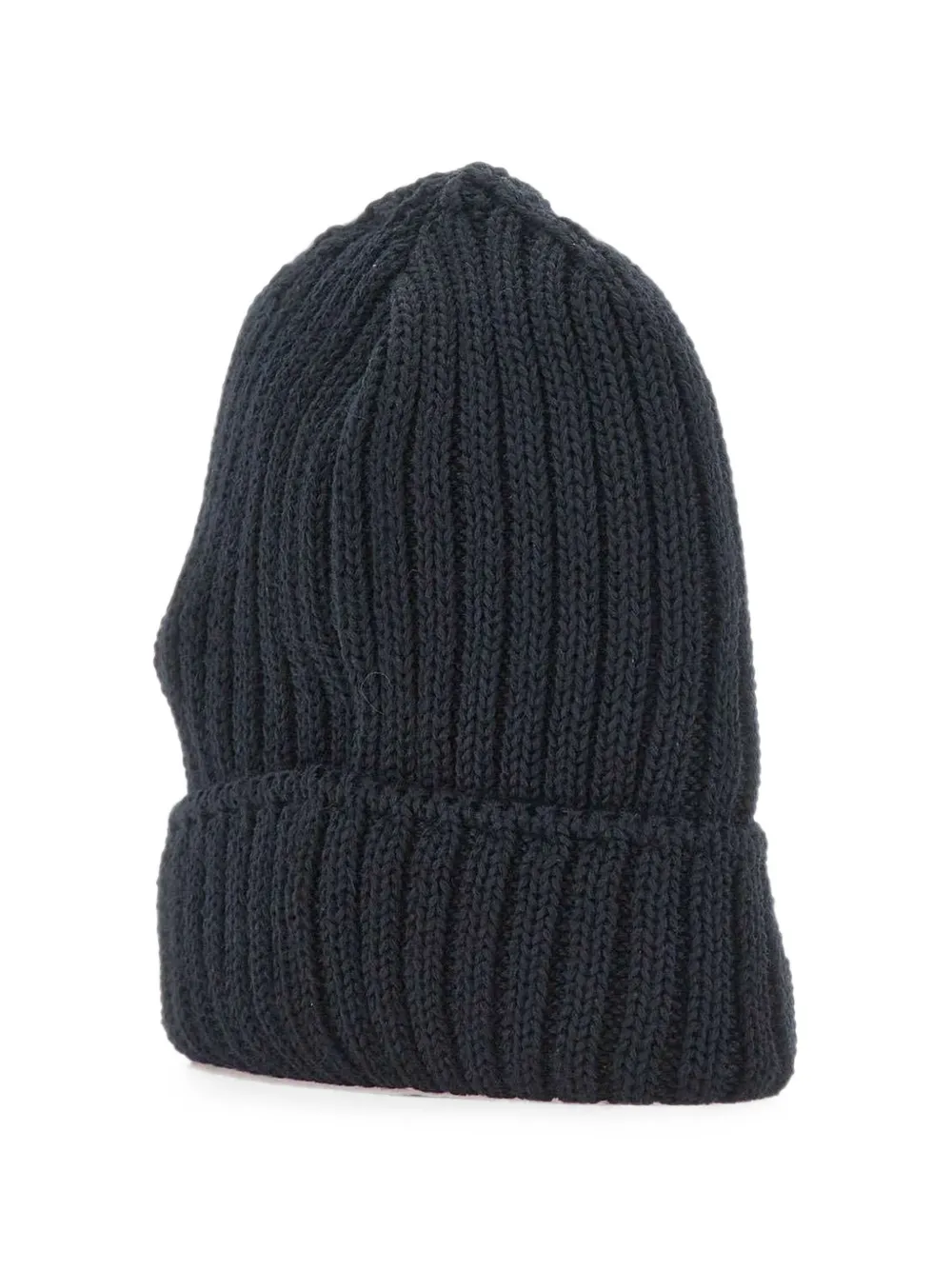 Colmar ribbed-knit beanie hat Blauw
