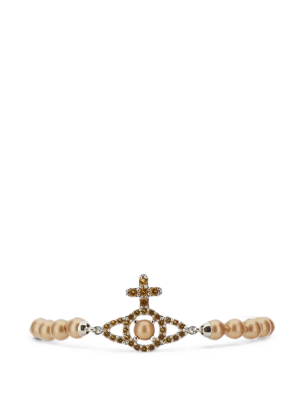 Vivienne Westwood Olympia Pearl bracelet - Oro