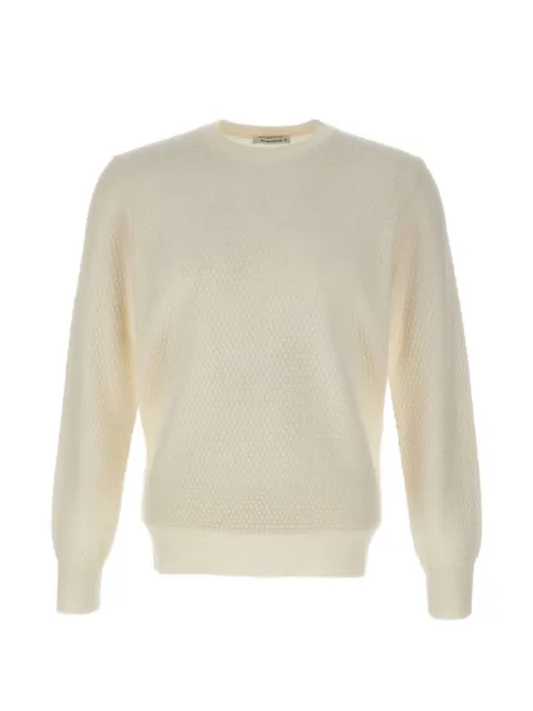 Kangra bubble-stitch knit sweater
