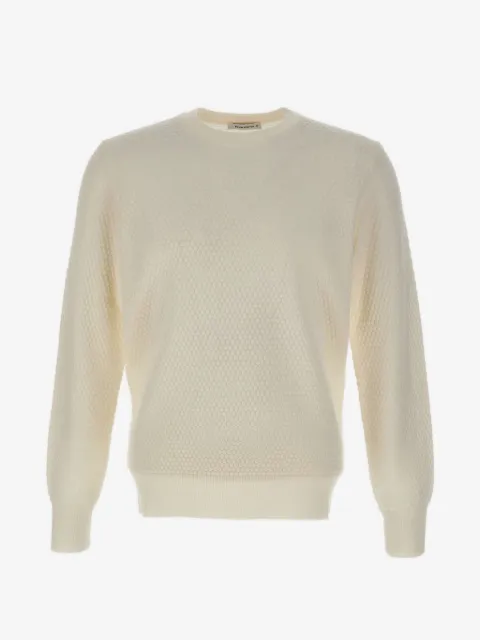 Kangra bubble-stitch knit sweater