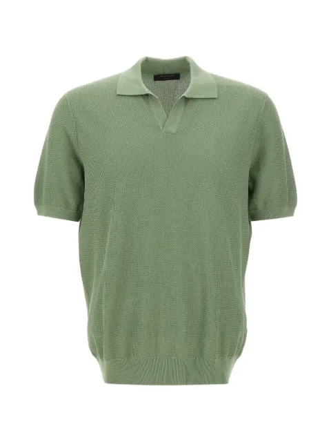 Gran Sasso T-Shirt mit Poloshirtkragen