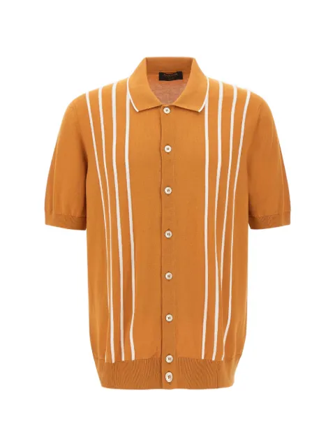 Gran Sasso striped-detail shirt