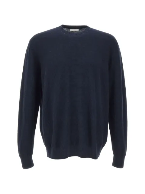 DIKTAT diamond-knit crew-neck sweater