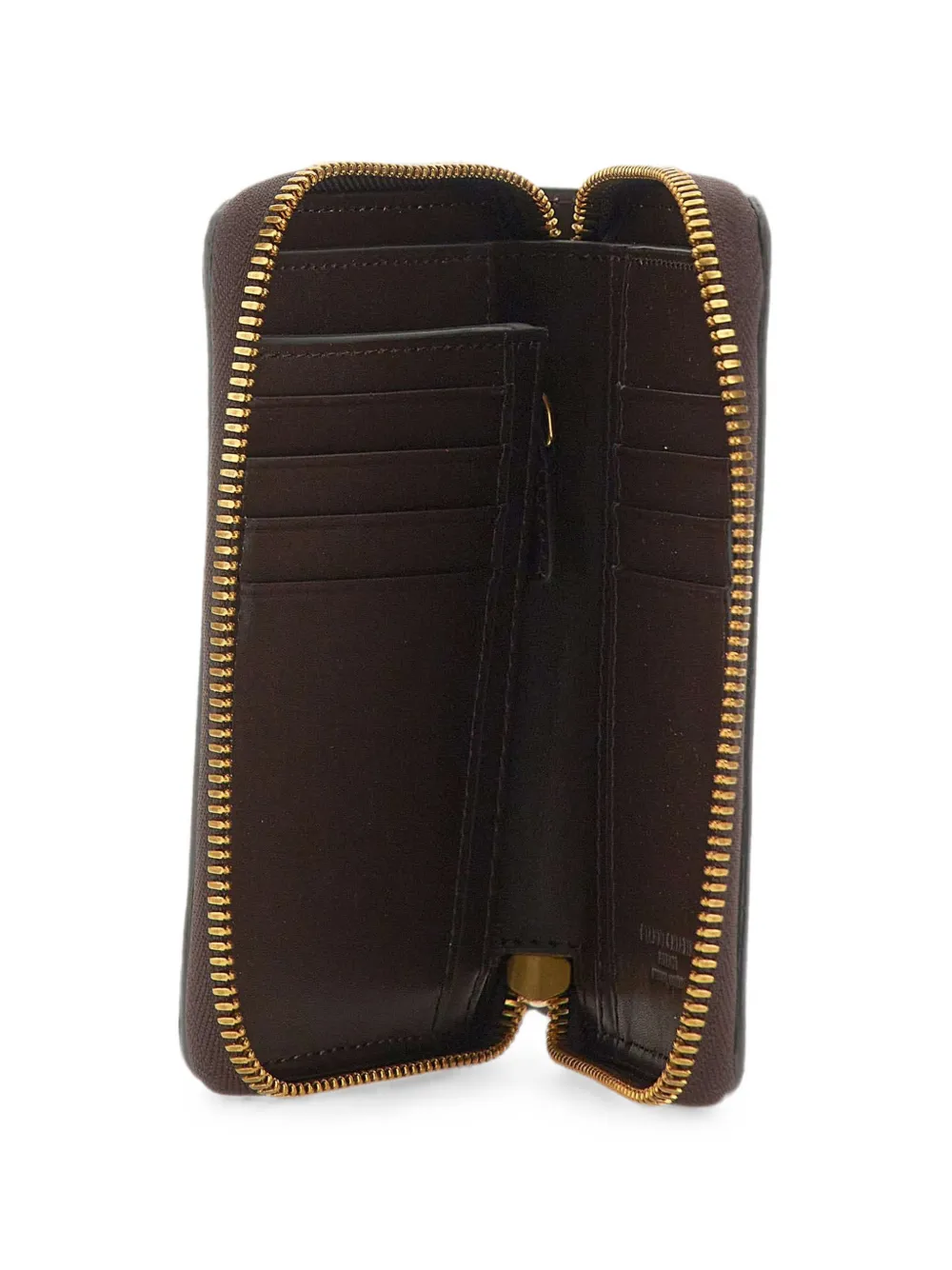 GIANNI CHIARINI Dollaro leren portemonnee Bruin