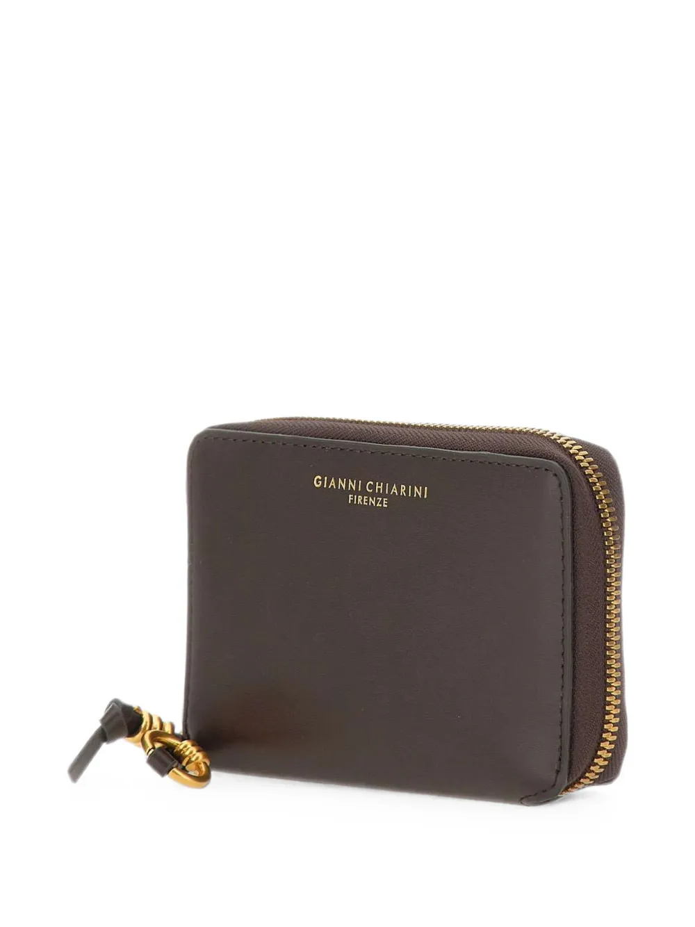 GIANNI CHIARINI Dollaro leren portemonnee Bruin