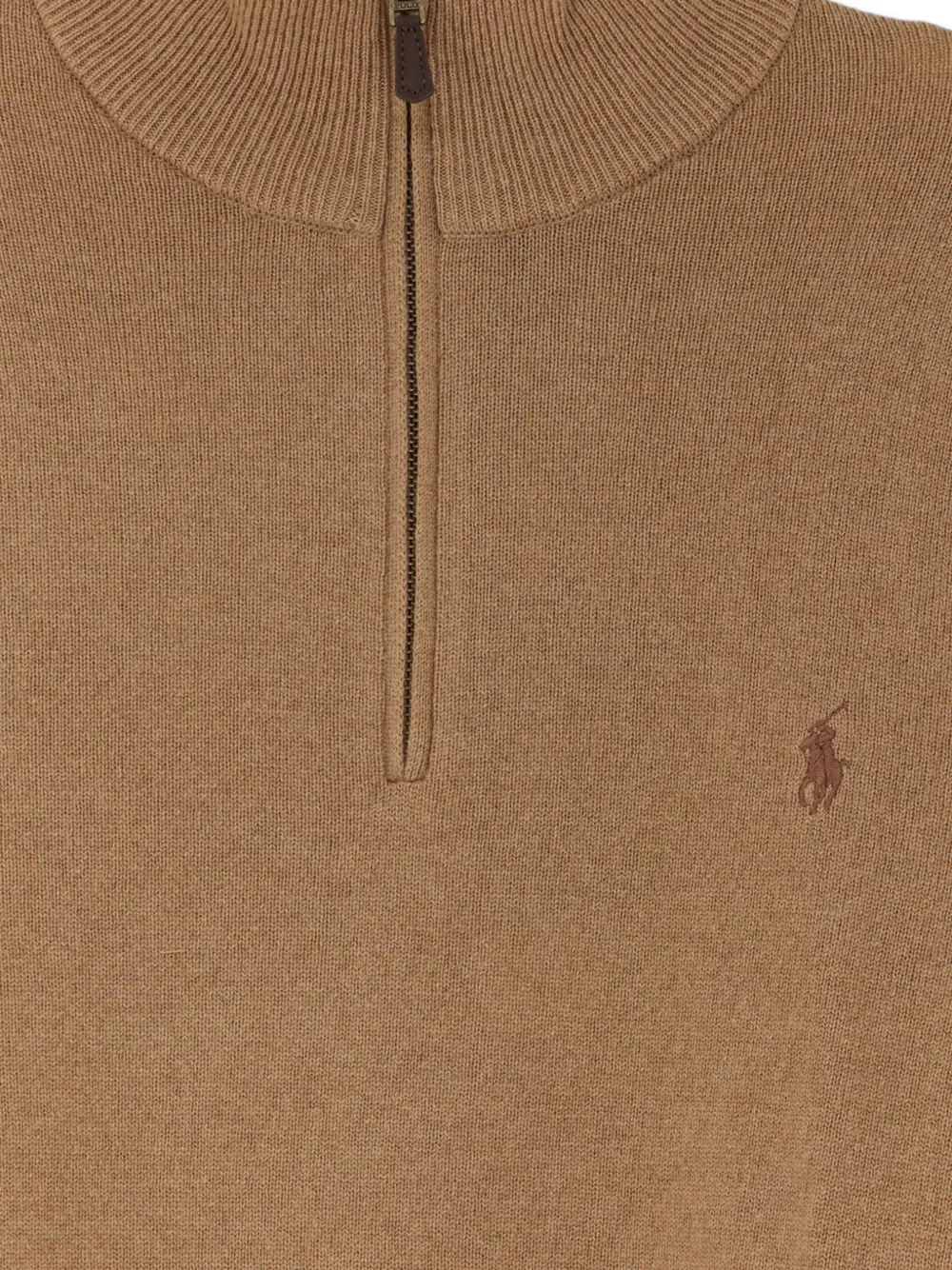 Polo Ralph Lauren Wollen trui met rits Beige