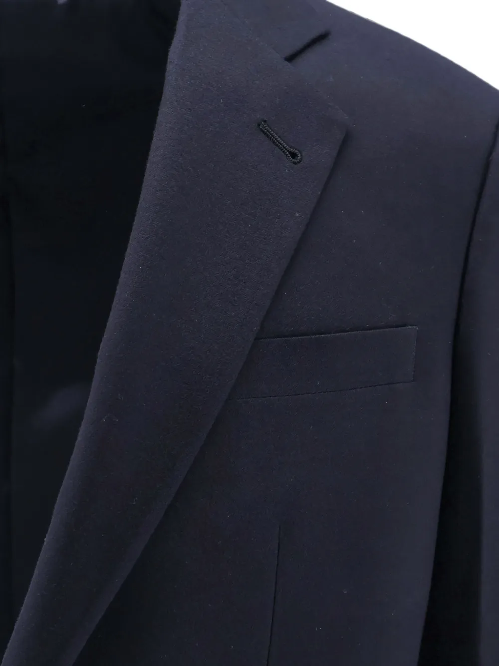 Giorgio Armani Soho pak met enkele rij knopen Blauw