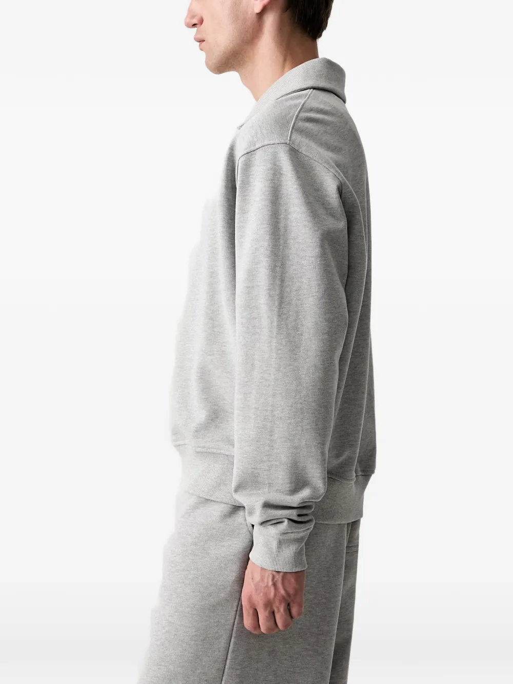 Daily Paper Oversized trui met kraag Grijs