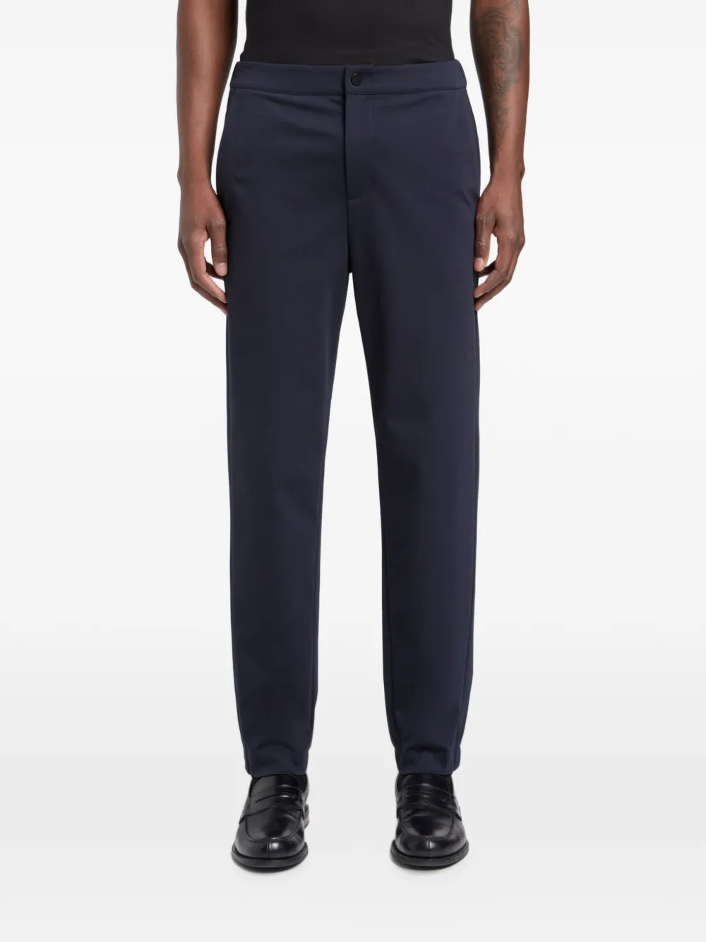 7 For All Mankind double-knit slim-fit track pants - Blu