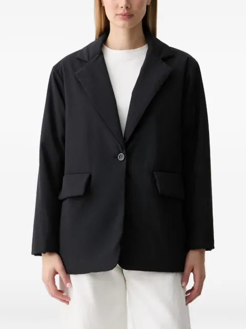 DKNY chaqueta con solapas de muesca