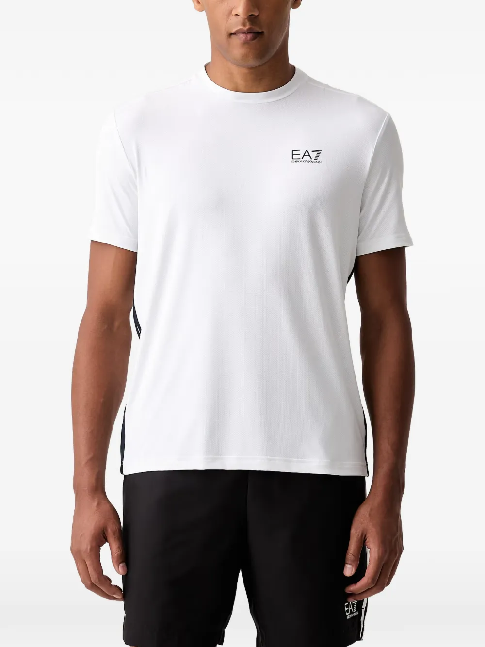 Ea7 Emporio Armani T-shirt con logo - Bianco
