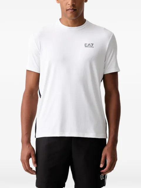 Ea7 Emporio Armani playera con logo estampado