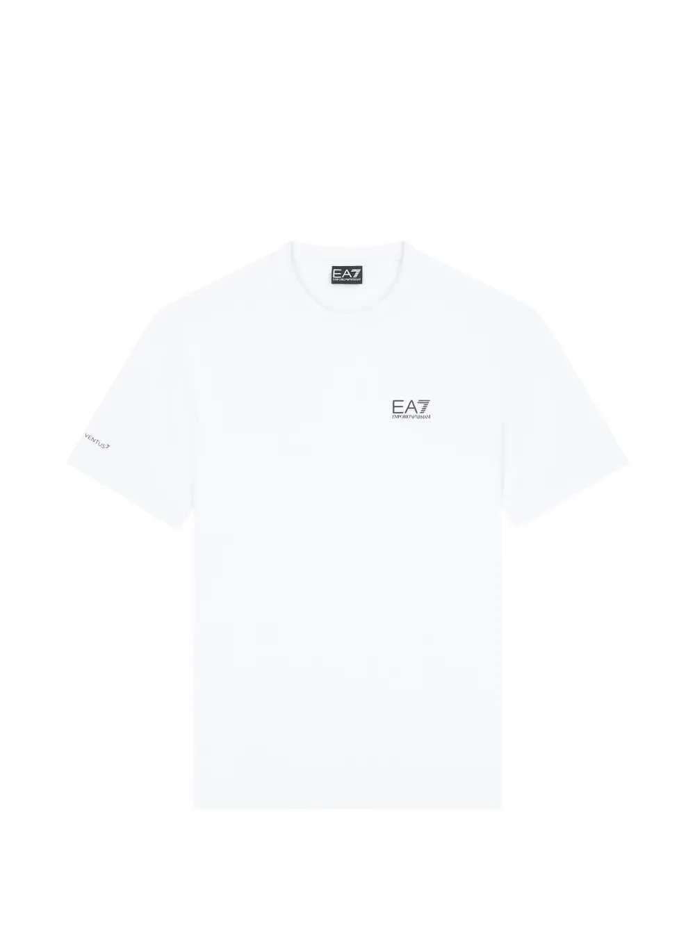 Ea7 Emporio Armani T-shirt met logoprint Wit