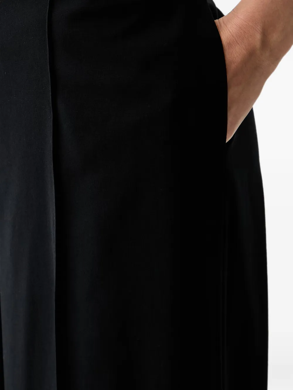 DKNY Geplooide broek Blauw