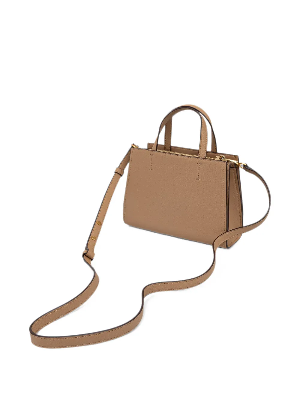 DKNY Avril mini-shopper met logo-plakkaat Bruin